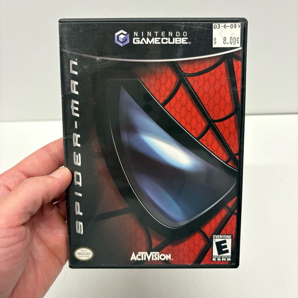 Spider-Man (Nintendo GameCube, 2002) — Complete W/ Manual
